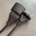 euro extension cord with worldwide certificates power cords extesion cords VDE /UC/SAA/KC/IMQ